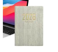 Planificador A7 2026 Inglés - Agenda De Bolsillo 365 Días, Organizador De Calendario Portátil, Diario De Seguimiento De Objetivos Compacto, Herramienta De Planificación Presupuestaria Diaria | Del