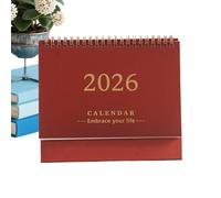 Planificador de Escritorio, 2026 Bloque de Calendario Mensual de Escritorio, Planificador De Pie Para Planificación Diaria De Fecha Para Estudiantes, Directores de Maestros, Sala de Estudio Dormitorio