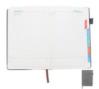 Planificador Diario 2026 A5 con Banda Elástica, Tapa PU | Papel de Escritura Suave, Cobertura Anual Completa, Diseño Elegante, Uso Profesional y Organización Diaria