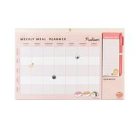 Planificador menu semanal pusheen sushi - weekly planner a4 sin fecha: