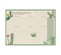 Grupo erik planificador semanal a3 botanical - portugués, weekly plan
