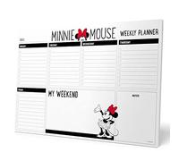 Planificador semanal A4 Minnie - Weekly planner : Planner Sin Fecha - Organizador semanal escritorio [54 págs. con Alto Gramaje]