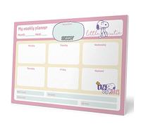 Planificador semanal A4 Snoopy - Weekly planner : Planner Sin Fecha - Organizador semanal escritorio [54 págs. con Alto Gramaje]