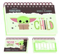 Planificador semanal de star wars (diseño mandalorian kids with me),