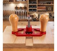 Plano enrutador de carpintería con profundidad ajustable, para corte de espiga y ranura de ranura, cuerpo de aleación de aluminio, cuchillas de acero al carbono, 160 x 70 mm