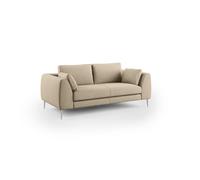 Plano sofá moderno en microfibra técnica desmontable 196 cm beige