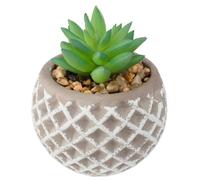 Planta Artificial Atmosphera en Maceta Redonda para Decoración Interior