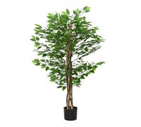 vidaXL Planta Ficus Artificial 788 Hojas 120 cm Verde