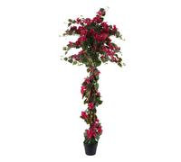 Planta Buganvilla Artificial 160 cm - Decoración Interior y Exterior, Ideal para Jardines y Balcones, Sin Mantenimiento