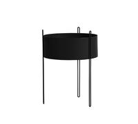 Planta en Maceta con Pedestal , Grande, Negro
