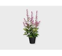 Planta floral artificial salvia rosa 37,5x10cm