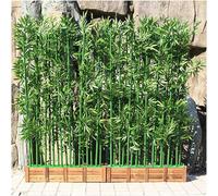 Plantas Artificiales De Bambú Árboles De Seda De Bambú Falsos, con Hojas Verdes, Seto Frondoso, Pantalla De Privacidad, Muro Vegetal, Valla Exterior Interior, 1/1,2/1,5/1,8/2 M(90pcs,H1.8m/5.9ft)