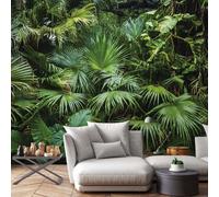 Plantas Papel Pintado Fácil de Aplicar Cuarto Estar Pared Mural Selva Botánica