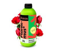 PLANTEMUS Abono Rosales, Fertilizante Líquido de Rápida Absorción con Nutrientes esenciales para una Floración Vistosa y Abundante (1L)