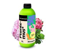 PLANTEMUS Fertilizante Plantas Verdes Universal Líquido, Bonsai, Cactus, Suculentas para Interior y Exterior. Abono de Calidad Profesional (BiOrganic 1L)
