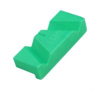Plantilla afiladora de brocas para amoladora, guía de ángulo manual de 118° y 135°, amoladora de precisión, afilado de polímero resistente al desgaste para trabajadores del metal (verde 135°)