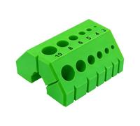 Plantilla de taladro | Bloque portátil con broca impresa en 3D, bloque de taladro de ángulo de 45/90 grados, para carpintería, armario, puerta, cajón, estante, perilla, bisagra, instalación