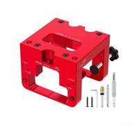 Plantilla Mortajadora Cerradura Puerta para madera 1-3/4 Plantilla | funcional para mortajas precisas, router para suave, instalación cerradura y placa de para golpe exacta(set 2)