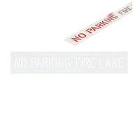 Plantilla para marcar en el suelo de estacionamiento, corte preciso de silicona transparente plegable | Stencil Reutilizable para suelos y revestimientos - Para almacén Escuela Hospital Zona Carga