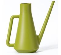 Plastia Regadera Pequeña para Plantas de Interior 1,8 L - Regadera Plantas con Pico Largo para Riego Fácil - Regaderas Jardín de Plástico, Verde