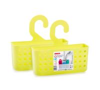 Plastic Forte - Juego de 2 Cestas Organizadoras de Ducha Colgantes. Lima