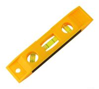 Plástico ABS para torpedo nivel de 6 pulgadas, base magnética de plástico ABS (amarillo)