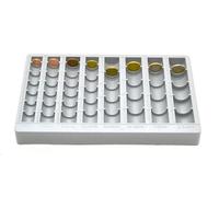 plastico contador de cambio de efectivo organizador de dinero contador de dinero monedas EURO 26cm 15cm 5cm