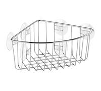 Plasticos Tatay 6590600 - Cestillo baño Ventosa 19x19x10cm Met CR Tatay