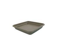 Plastiken 7829 - Plato Cuadrado de 29 cm para Macetas TERRA de 33 cm 14L. Taupe