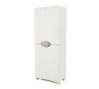 Plastiken Armario SPACE SAVER con 4 estantes 70cm color BEIG (70cm de ancho x 45cm de hondo x 184cm de alto)