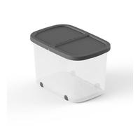 Plastiken Caja Multiusos Ruedas 59x39x38 cm 60l Antracita