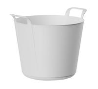Plastiken Capazo de Plástico Multiusos 88101 Blanco 42 L
