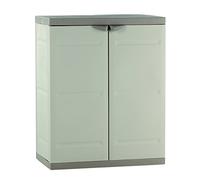 Plastiken M282968 - Medio Armario de Resina 2 Puertas plastek 88 x 70 x 44 cm