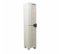 Plastiken SPACESAVER 35 Armario alto 1 puerta con estantes - 35 x 45 x 184 cm
