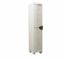 Plastiken SPACESAVER 35 Armario alto 1 puerta con estantes - 35 x 45 x 184 cm
