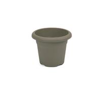 Plastiken TERRA - Maceta Redonda. Medida 12 cm 0.5L. Taupe