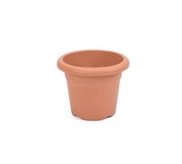 Plastiken TERRA - Maceta Redonda. Medida 12 cm 0.5L. Terracota