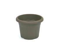 Plastiken TERRA - Maceta Redonda. Medida 16 cm 1.5L. Taupe