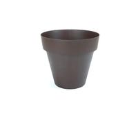 Plastiken TES - Maceta Redonda Clásica Diámetro 18 cm Capacidad 2.5L. Bronce