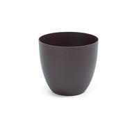 Plastiken TES - Maceta Redonda Cuenco Diámetro 18 cm Capacidad 3L. Bronce