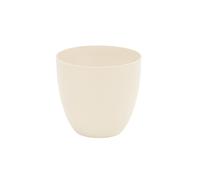 Plastiken TES - Maceta Redonda Cuenco Diámetro 18 cm Capacidad 3L. Ecru