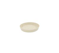 Plastiken TES - Plato Redondo Ø11 cm para Macetas de 14 cm. Ecru
