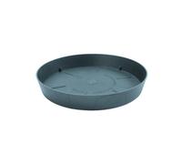 Plastiken TES - Plato Redondo Ø14 cm para Macetas de 18 cm. Antracita