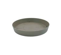 Plastiken TES - Plato Redondo Ø14 cm para Macetas de 18 cm. Taupé