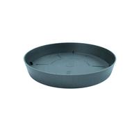 Plastiken TES - Plato Redondo Ø17 cm para Macetas de 22 cm. Antracita