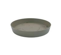 Plastiken TES - Plato Redondo Ø17 cm para Macetas de 22 cm. Taupé