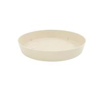 Plastiken TES - Plato Redondo Ø17 cm TES para Macetas de 22 cm. Ecru