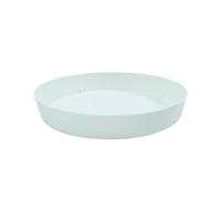 Plastiken TES - Plato Redondo Ø20 cm para Macetas de 26 cm. Blanco