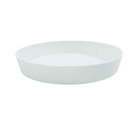 Plastiken TES - Plato Redondo Ø24 cm para Macetas de 32 cm. Blanco