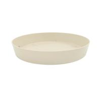 Plastiken TES - Plato Redondo Ø24 cm para Macetas de 32 cm. Ecru